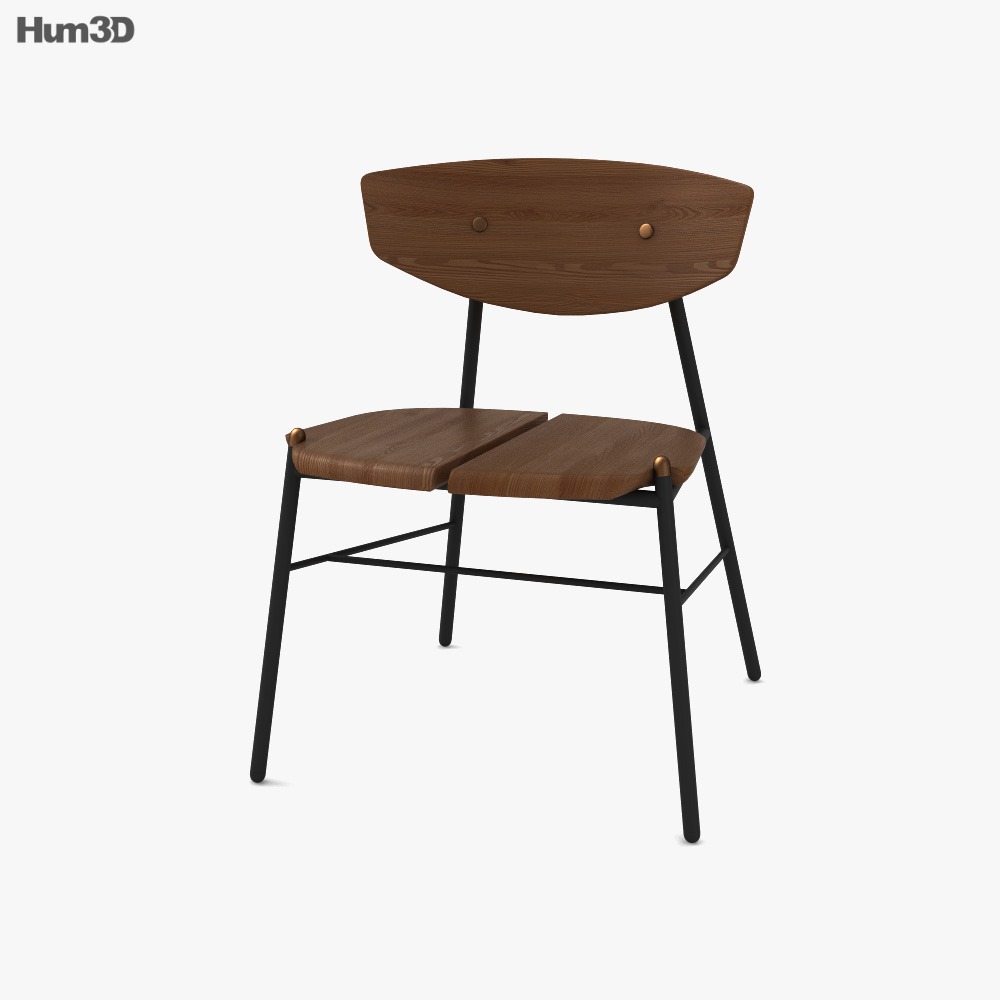 King Dining chair 3D model