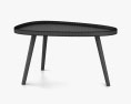 Pacific Lifestyle Wood Teardrop Coffee table 3d model