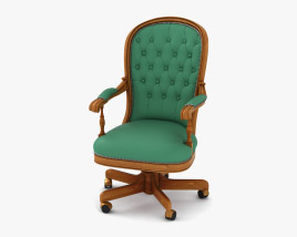 Classic Leather Executive chair 3D-Modell