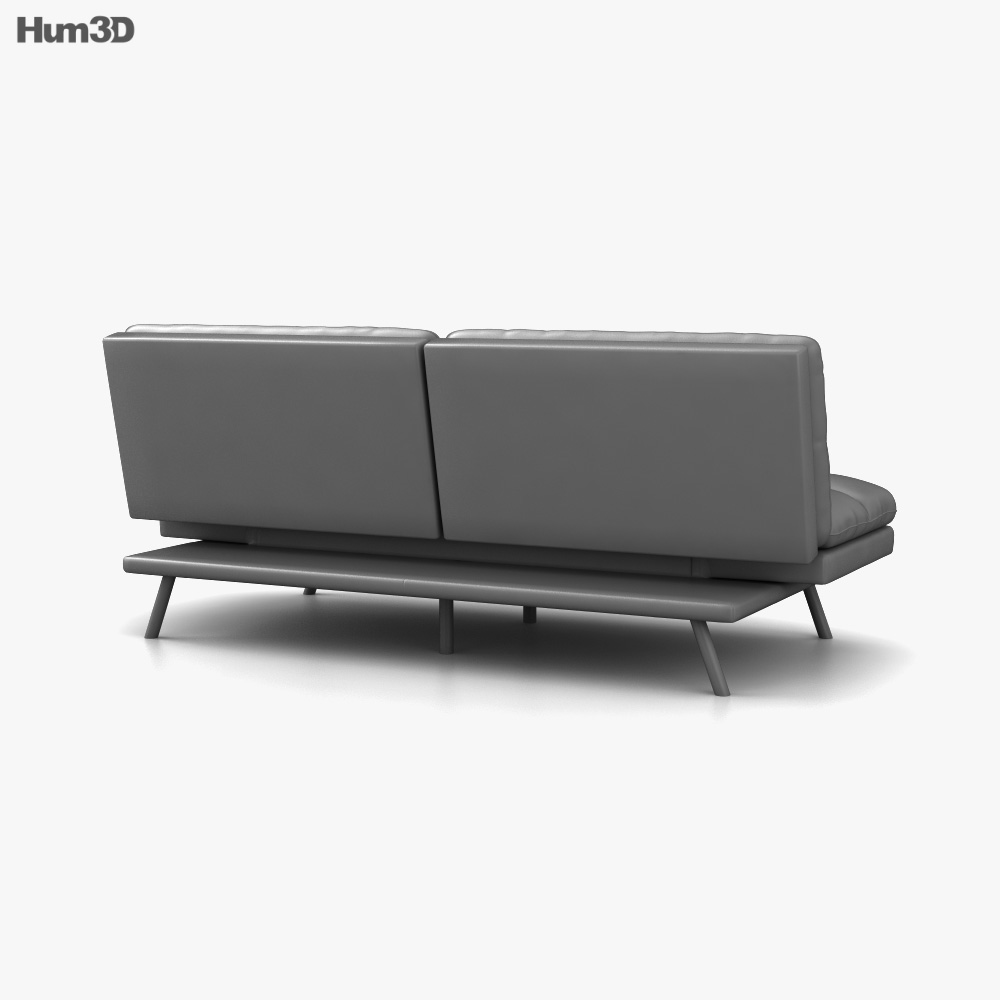 Mainstays Memory Foam Futon Modelo 3D - Muebles on Hum3D