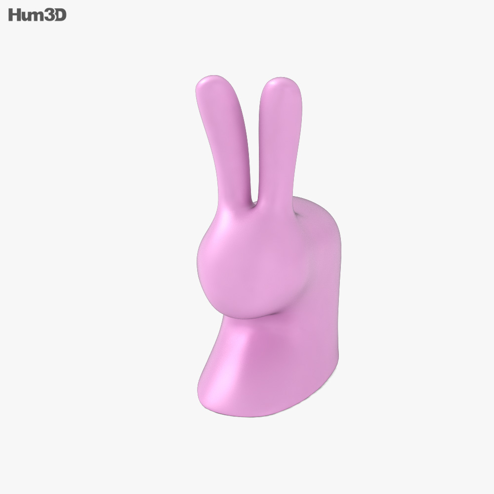 Sedia coniglio Modello 3D
