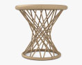 Rattan Coffee table 3d model