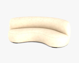 Pierre Augustin Rosa Sofa 3D model