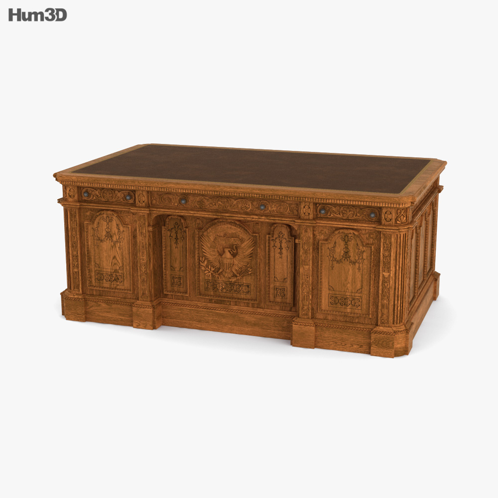 Resolute desk 3D model
