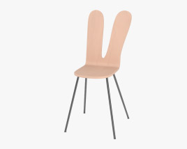 SANAA Armless Chair 3D model