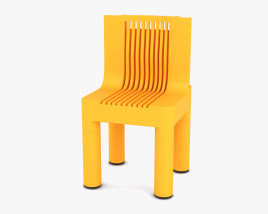 Kartell K 1340 Chair 3D model