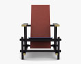Gerrit Rietveld Red Blue Крісло 3D модель