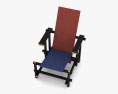 Gerrit Rietveld Red Blue Крісло 3D модель