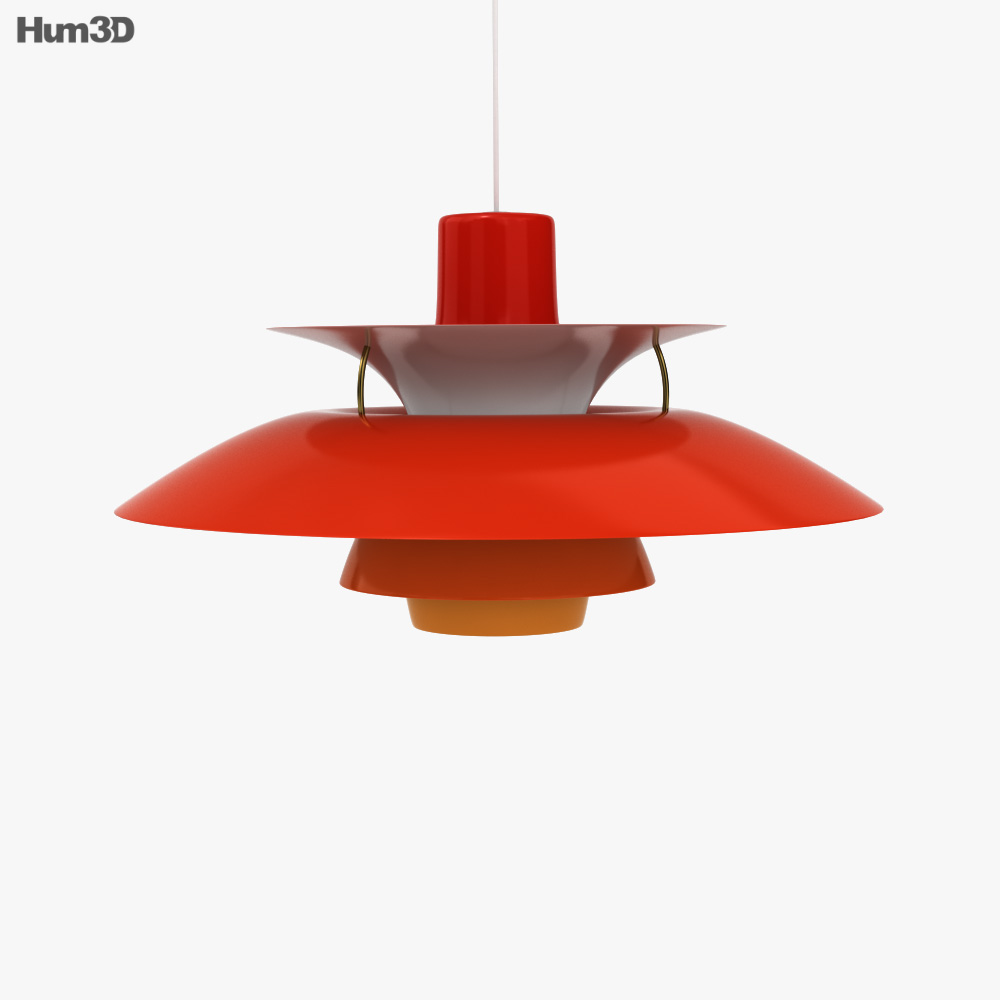 PH 5 Suspension Lamp 3D модель