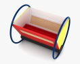 Bauhaus Cradle 침대 3D 모델 