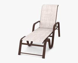 Key West Sling Stackable Chaise 3D модель