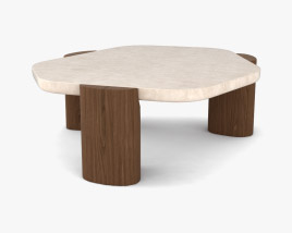 Christophe Delcourt Lob Low Table 3D model