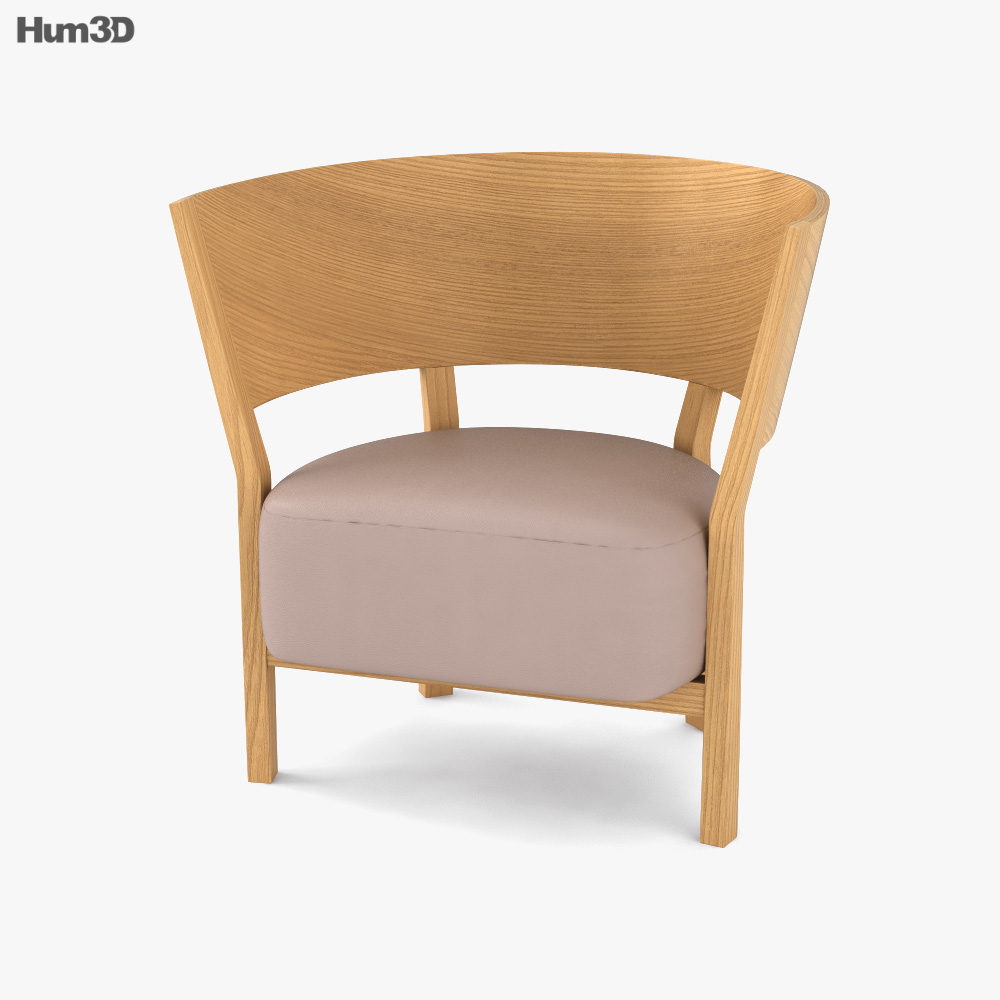 Tosai Lounge chair 3D модель
