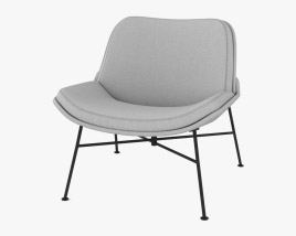Vesper Lounge chair 3D model