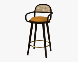 Luc Bar stool 3D 모델 