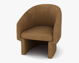 Lauryn Lounge chair Modelo 3D