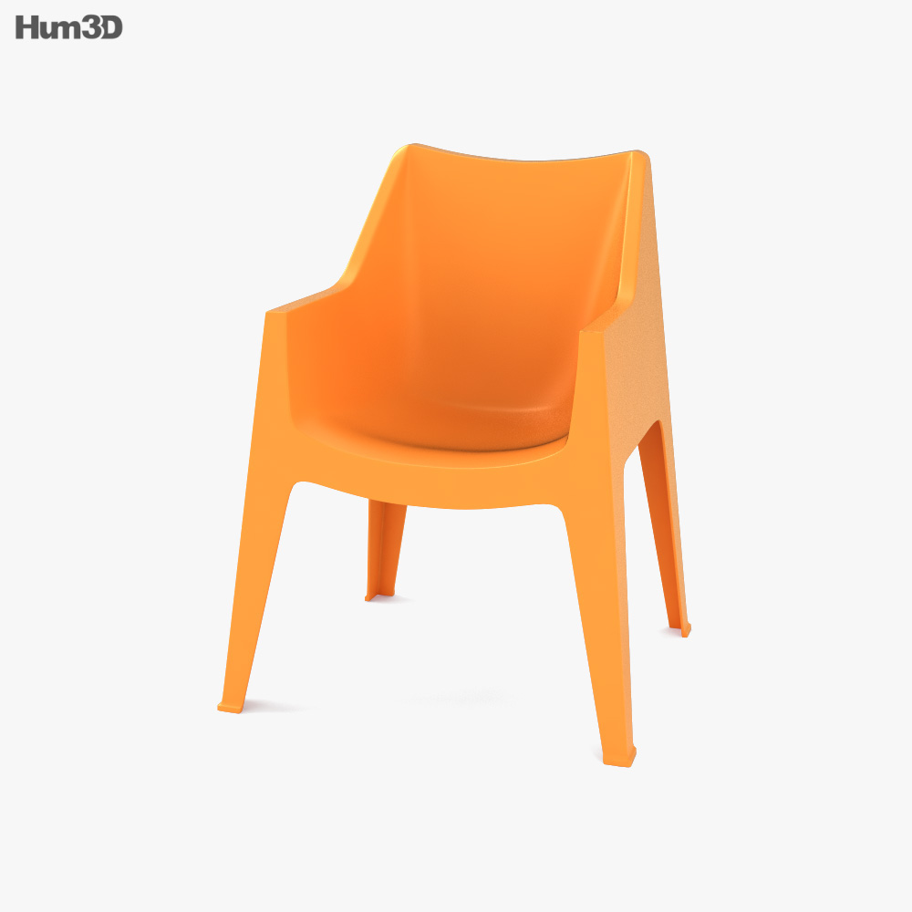 Coccolona 의자 3D 모델 