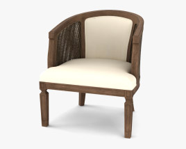 Wrentham Barrel Chaise Modèle 3D
