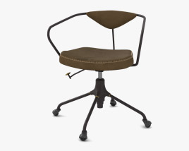 Akron Escrivaninha Cadeira Modelo 3d