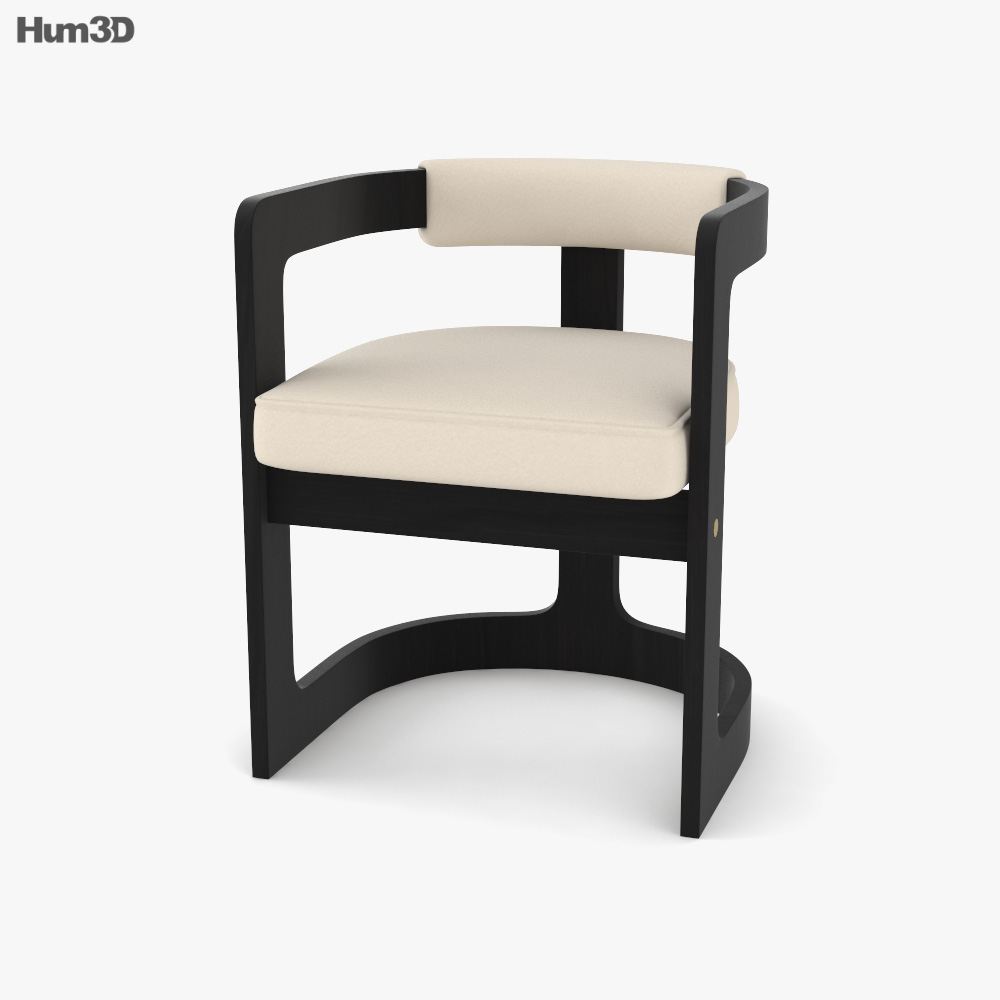 Zuma 식탁 의자 3D 모델 