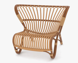 Fox Lounge chair 3D model