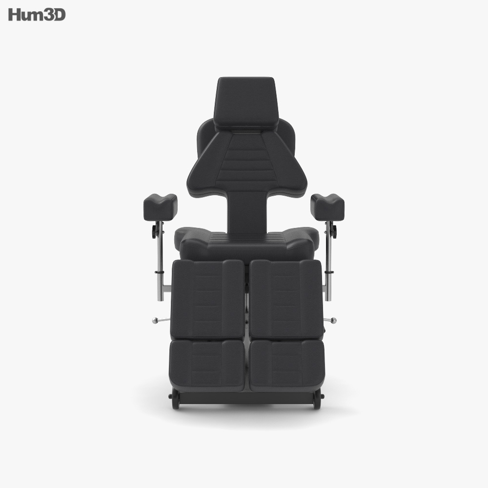Tattoo chair 3D model  Furniture on Hum3D