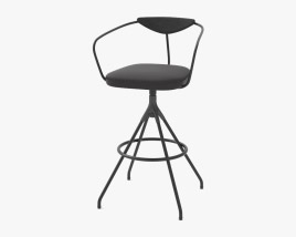 Akron Bar Chair 3D model