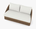 Aerin East Hanpton Outdoor Sofa 3D-Modell