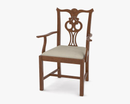 Lexington Chippendale Chair 3D model