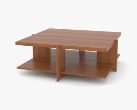 Frank Lloyd Wright Lewis Coffee table 3D model
