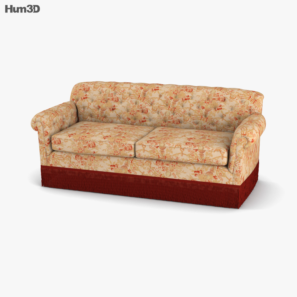George Smith Bulgari Sofa 3D model