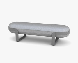 Giorgetti Shirley Bench 3D model