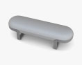 Giorgetti Shirley Bench 3d model