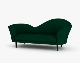 Gubi Grand Piano Sofa 3D model