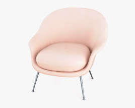 Gubi Bat Lounge chair 3D model