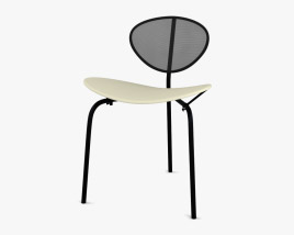 Gubi Nagasaki Dining chair 3D model