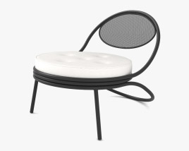 Gubi Copacabana Lounge chair 3D model