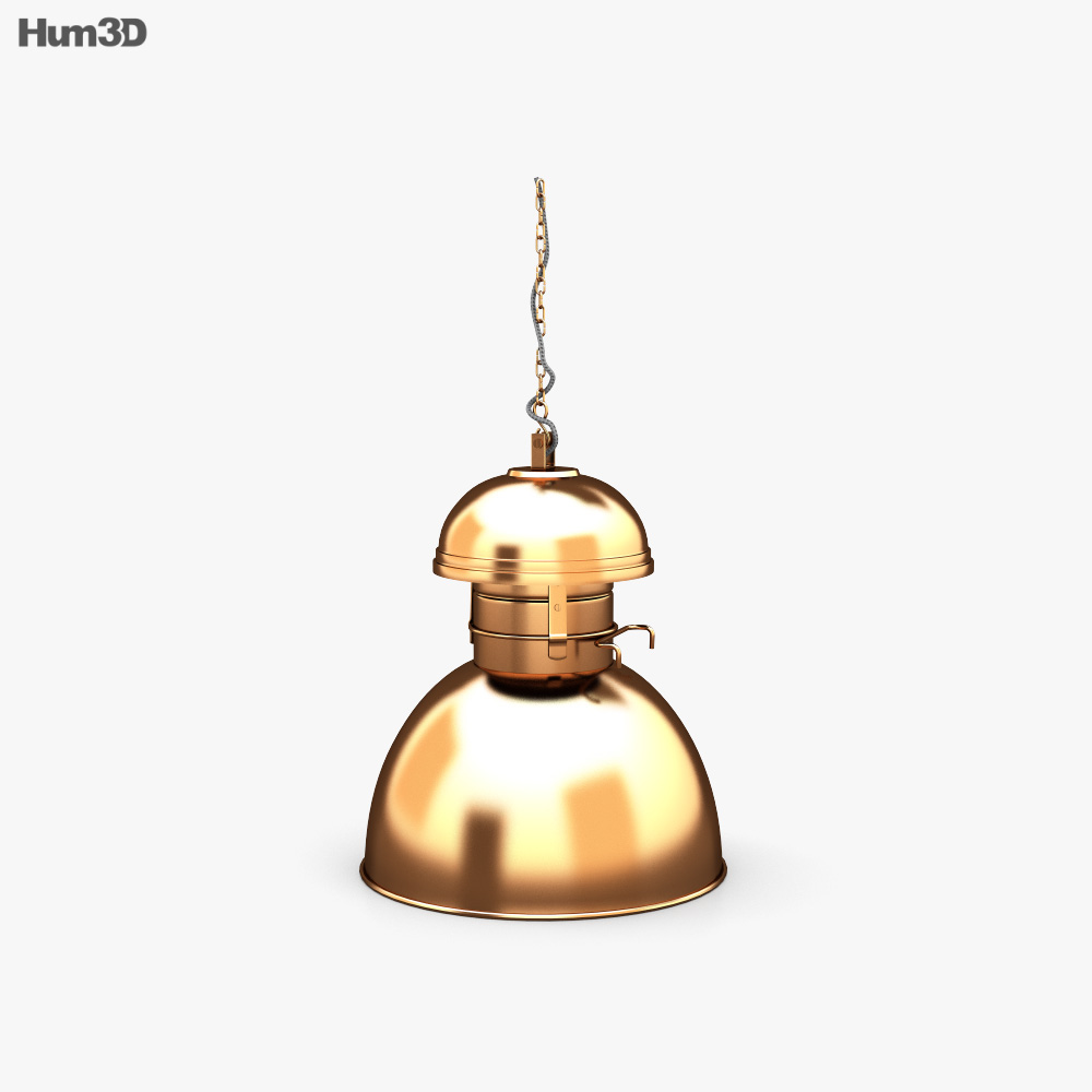 HK Living Warehouse Lamp 3D model
