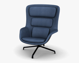 Herman Miller Striad Cadeira de Lounge Modelo 3d