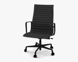 Herman Miller Eames Aluminum Group 肘掛け椅子 3Dモデル