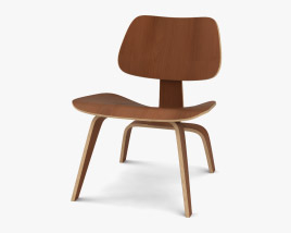 Herman Miller Eames Plywood Cadeira de Lounge Modelo 3d