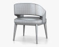 Holly Hunt Minerva Dining chair 3d model