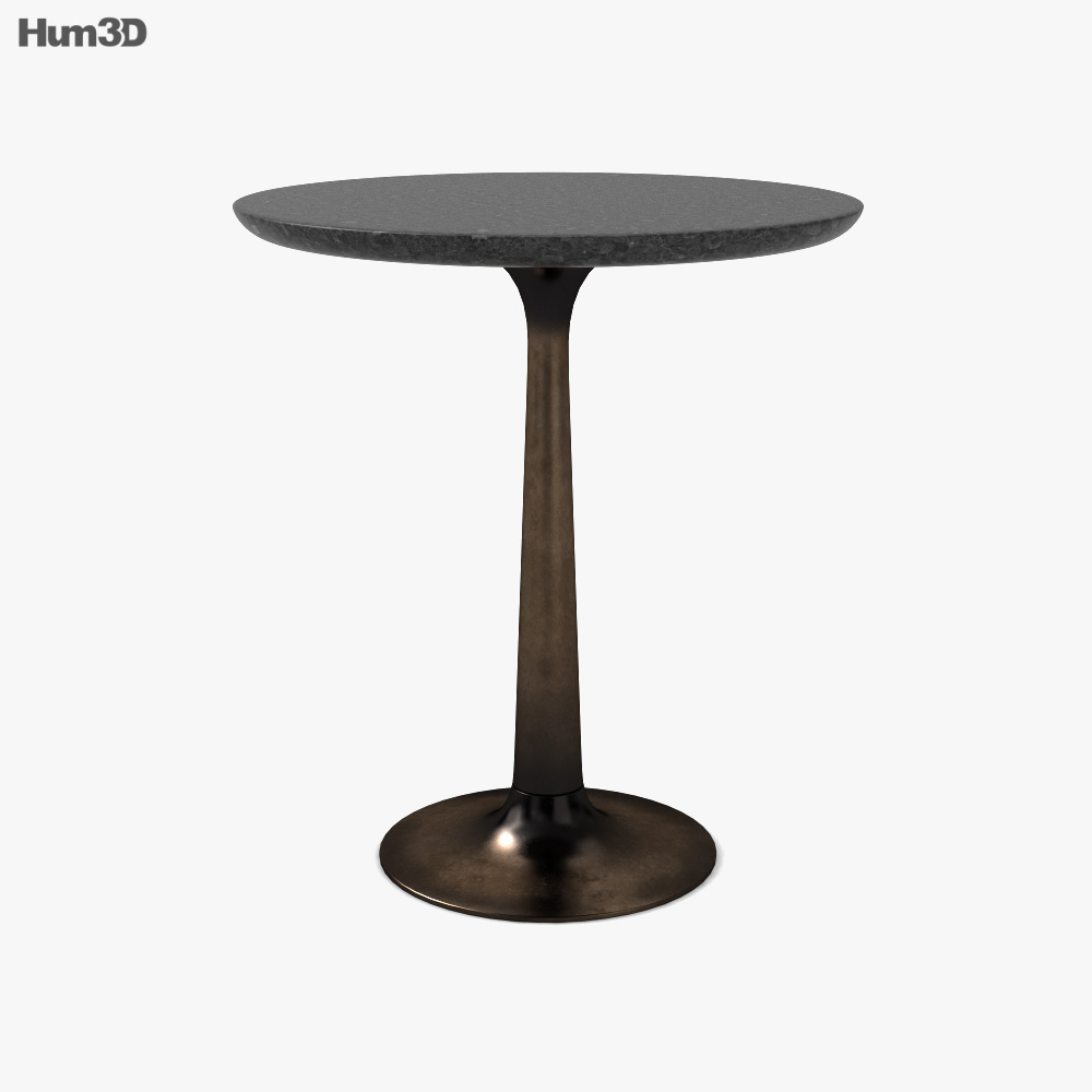 Holly Hunt Martini Side table 3D model