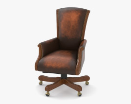 Hooker Home Office Samuel Executive Swivel chair Modello 3D