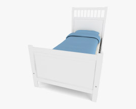 IKEA HEMNES Bett 3D-Modell