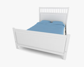 IKEA HEMNES Bed 2 3D model