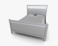 IKEA HEMNES Bed 2 3d model