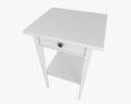 IKEA HEMNES Bedside table 3 3d model