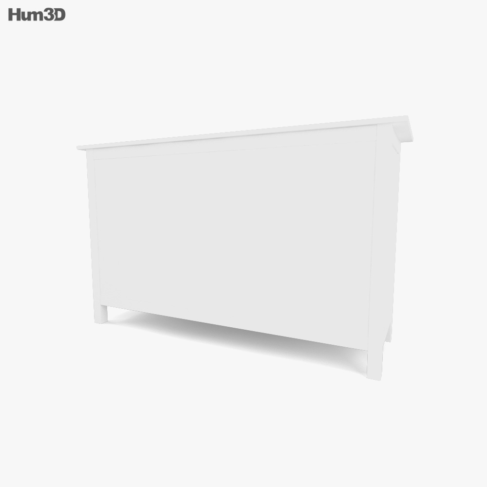 IKEA HEMNES Cassettiera 8 Modello 3D