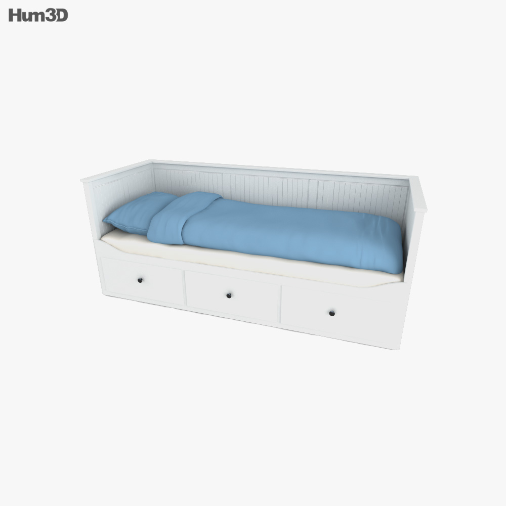 IKEA HEMNES Day-Letto Modello 3D